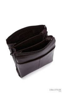 کیف کراس بادی قهوه ای مردانه دری مد