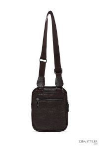 کیف کراس بادی قهوه ای مردانه دری مد