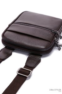 کیف کراس بادی قهوه ای مردانه دری مد