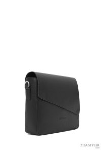 کیف کراس بادی مردانه مشکی بند بلند دری مد