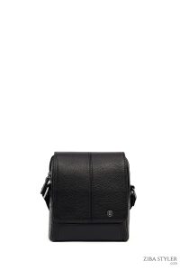 کیف کراس بادی چرمی مردانه مشکی دری مد