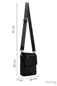 کیف کراس بادی کوچک مردانه مشکی دری مد