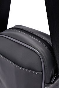 کیف کراس بادی کوچک پارچه‌ای مردانه خاکستری دری مد