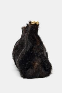 کیف کلاچ زنانه خز مصنوعی زارا – ZARA