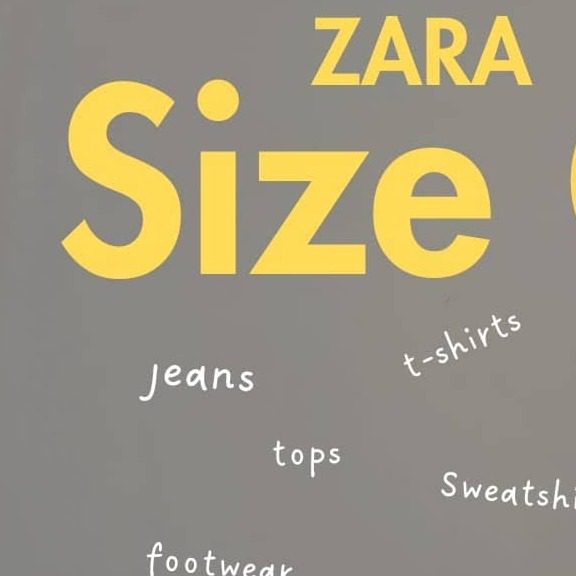 انتخاب سایز زارا