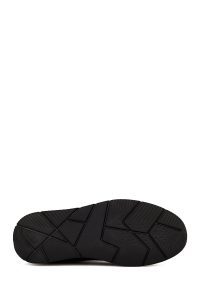 بوت اسپرت مردانه چرمی مشکی چلسی دری مد