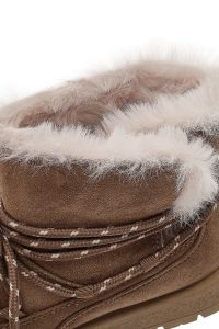 بوت تدی جیر زنانه ویزون بنددار لژدار دری مد