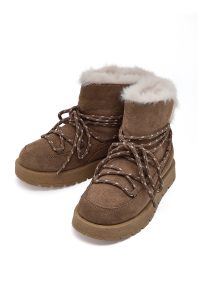 بوت تدی جیر زنانه ویزون بنددار لژدار دری مد