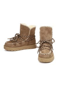 بوت تدی جیر زنانه ویزون بنددار لژدار دری مد