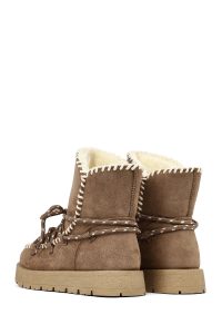 بوت تدی جیر زنانه ویزون بنددار لژدار دری مد