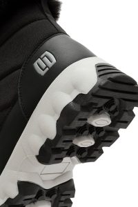 بوت زنانه مشکی بندی زیره ضخیم ضدآب دری‌مد