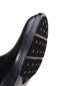 بوت مردانه چرمی مشکی چلسی دری مد