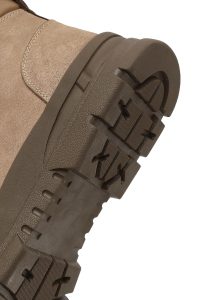 بوت نبوک مردانه ویزون بندی زیپ‌دار دری‌مد