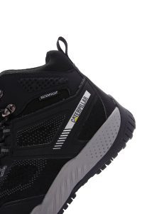 بوت چرمی ضد آب مردانه مشکی کاترپیلار