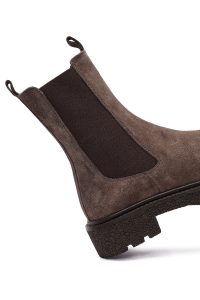 بوت چلسی جیر زنانه ویزون زیره ضخیم دری‌مد