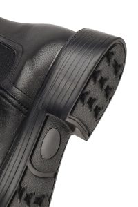 بوت چلسی چرمی مردانه مشکی دری‌مد