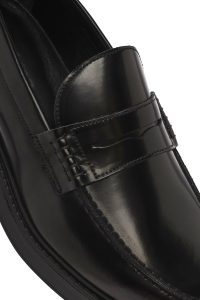 لوفر مردانه چرم مشکی کلاسیک دری مد