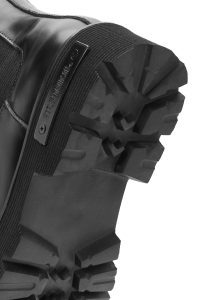 چکمه زنانه چرمی مشکی زیپ‌دار هارلی دیویدسون Spiez