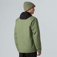 کاپشن نورث فیس مردانه Afterburner عایق‌بندی شده فلانل – The North Face