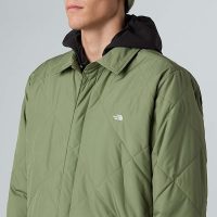 کاپشن نورث فیس مردانه Afterburner عایق‌بندی شده فلانل – The North Face