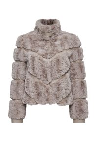 کاپشن چرمی تدی زنانه ویزون Melrose دری مد