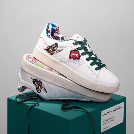 کتونی زنانه چند رنگ سفید WHATISADAM01 – ALDO