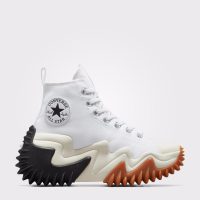 کتونی لژدار کانورس Run Star Motion سفید مردانه و زنانه اورجینال