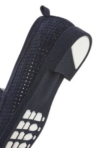 کفش لوفر زنانه چرم جیر سرمه‌ای دری مد