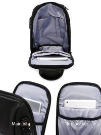 کوله پشتی مشکی مردانه دی پک دری مد