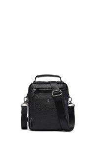 کیف دستی چرمی بند بلند مردانه مشکی دری مد