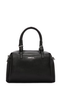 کیف زنانه مشکی دوشی بلند دری مد