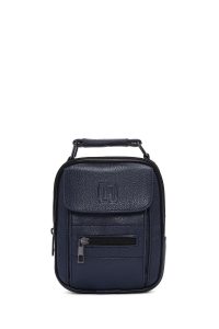 کیف مسنجر مردانه آبی دریایی دری مد