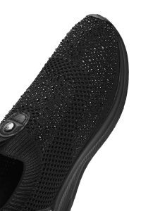 Derimod Zero کتونی زنونه مشکی نگین‌دار