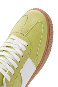 ACBC x Derimod Kadın Sarı Bağcıklı Süet Sneaker