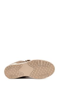 بوت اسپرت زنانه جیر بژ لژدار دری مد