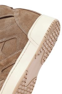 بوت اسپرت زنانه جیر بژ لژدار دری مد