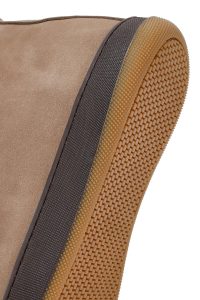 بوت اسپرت چرم نبوک مردانه ویزون بندی زیپ‌دار دری‌مد