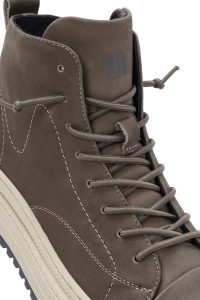 بوت اسپرت چرم نبوک مردانه ویزون زیپ‌دار دری‌مد