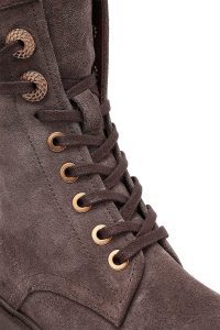 بوت جیر زنانه ویزون بندی زیپ‌دار دری‌مد