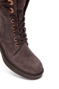 بوت جیر زنانه ویزون بندی زیپ‌دار دری‌مد