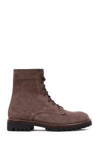 بوت جیر زنانه ویزون زیپ‌دار زیره ضخیم دری مد