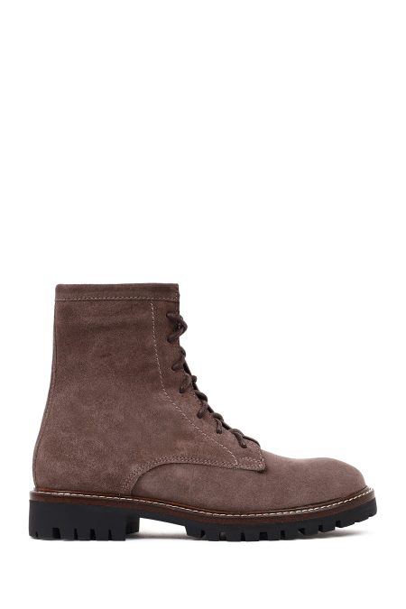 بوت جیر زنانه ویزون زیپ‌دار زیره ضخیم دری مد