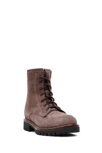 بوت جیر زنانه ویزون زیپ‌دار زیره ضخیم دری مد