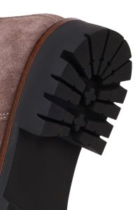 بوت جیر زنانه ویزون زیپ‌دار زیره ضخیم دری مد