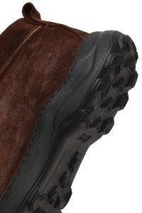 بوت جیر مردانه قهوه‌ای بندی دری‌مد