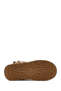 بوت زنانه تدی جیر تابا لژدار طرح‌دار دری مد