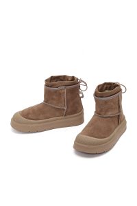 بوت زنانه تدی جیر صورتی لژدار دری مد