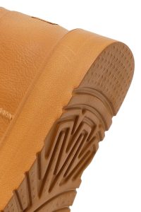 بوت زنانه تدی خزدار قهوه‌ای دری مد