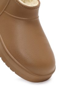 بوت زنانه تدی خزدار ویزون دری مد