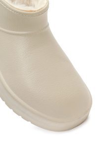 بوت زنانه تدی خزدار کرم دری مد